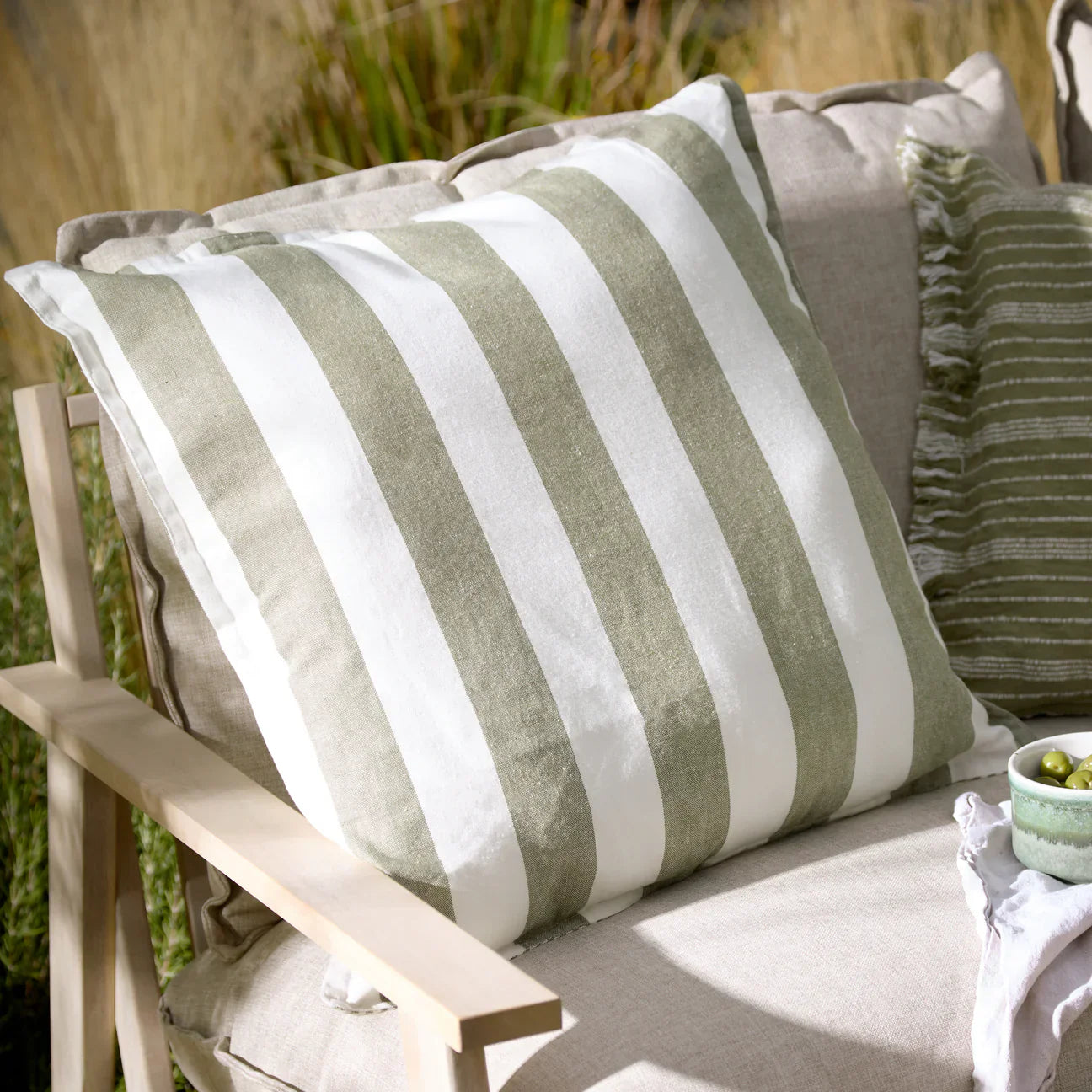 Yard (Riva Home) Outdoor Cushion Lichen HAYLE OUTDOOR CUSHION by Yard