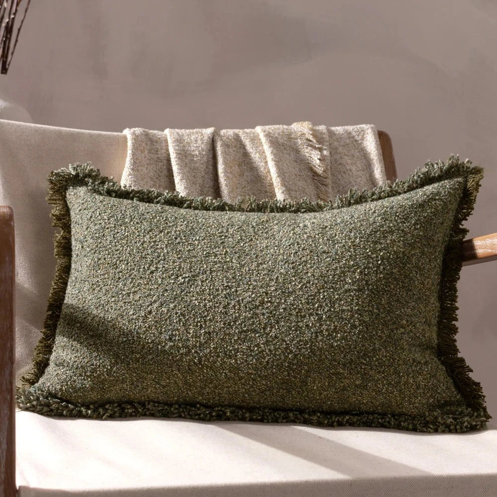 Yard (Riva Home) Yard Cushion DOZE CUSHION – MOSS | BISCUIT | NATURAL by Yard