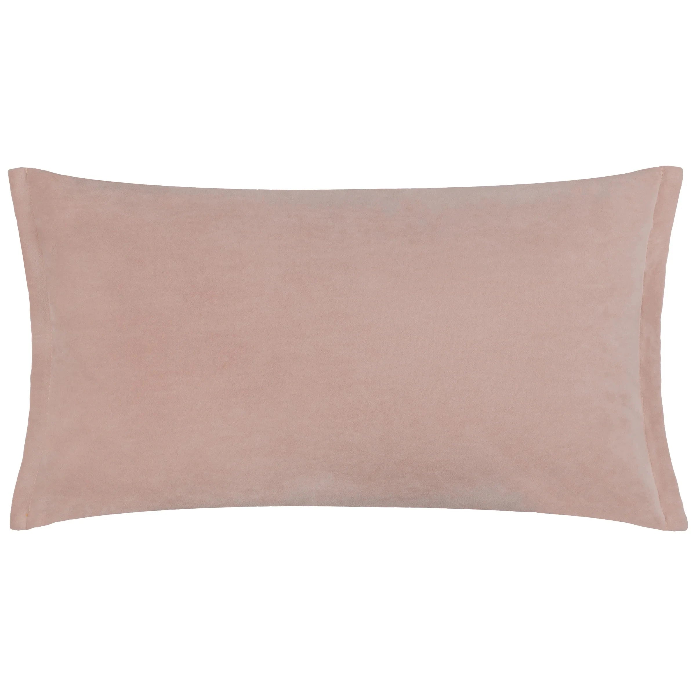Yard (Riva Home) Yard Cushion Rectangular 30x50cm Yard Merton Square or Rectangular Velvet Cushion Dusty Rose