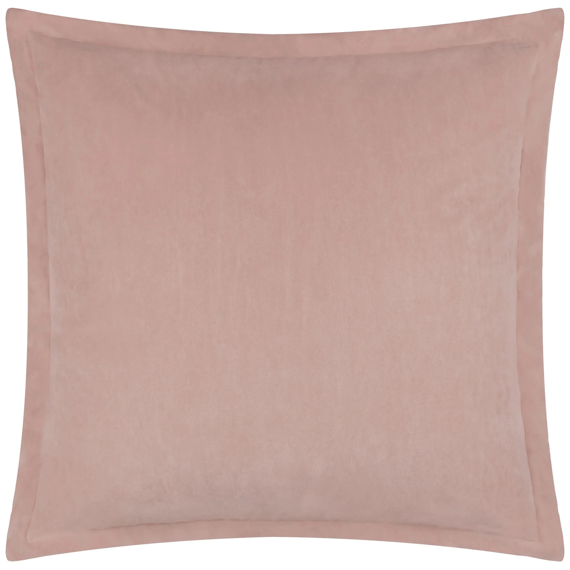 Yard (Riva Home) Yard Cushion Square 55x55cm Yard Merton Square or Rectangular Velvet Cushion Dusty Rose
