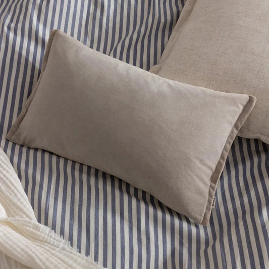 Yard (Riva Home) Yard Cushion Yard Merton Square or Rectangular Velvet Cushion Doe