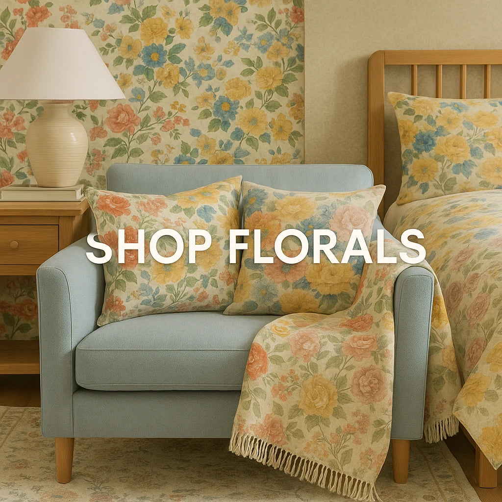 Floral Inspiration for Your Home | from the Wall to the Floor