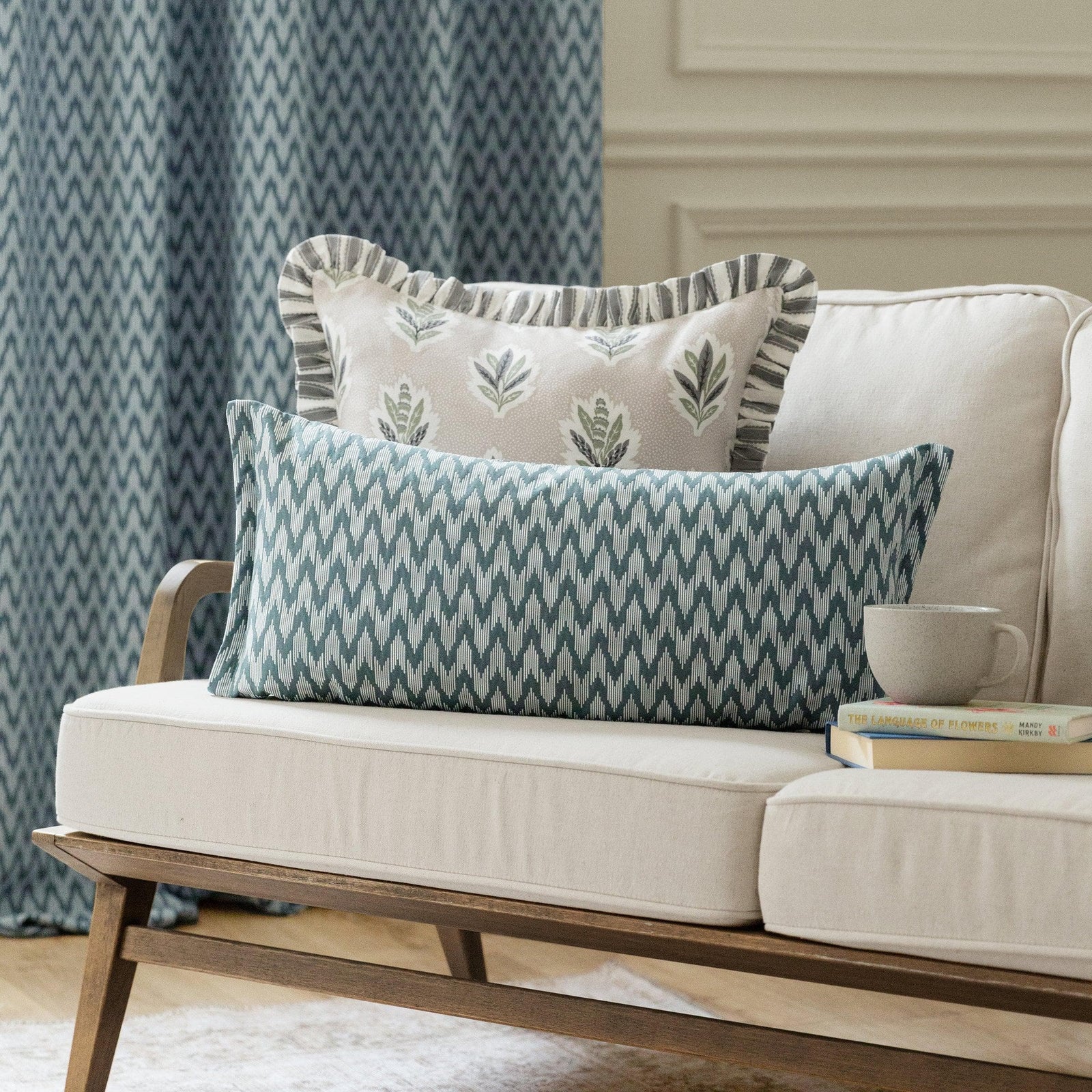 Sanderson Cushion Collection | Classic Florals & Timeless Artistry