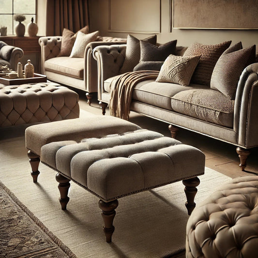 Timeless Comfort: Benches, Ottomans & Footstools Collection