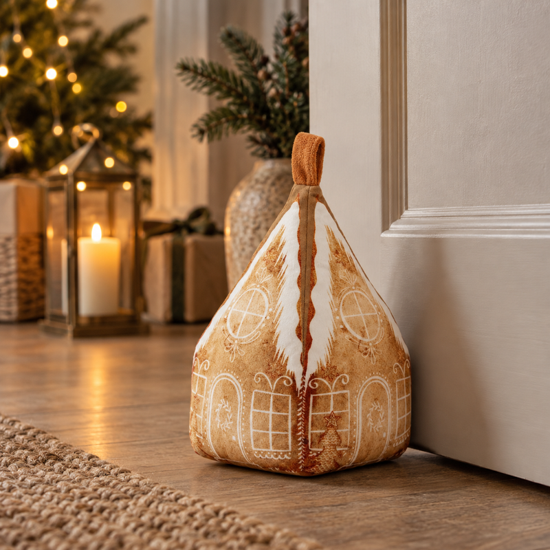 GRETEL VELVET DOOR STOP – GINGER by Furn