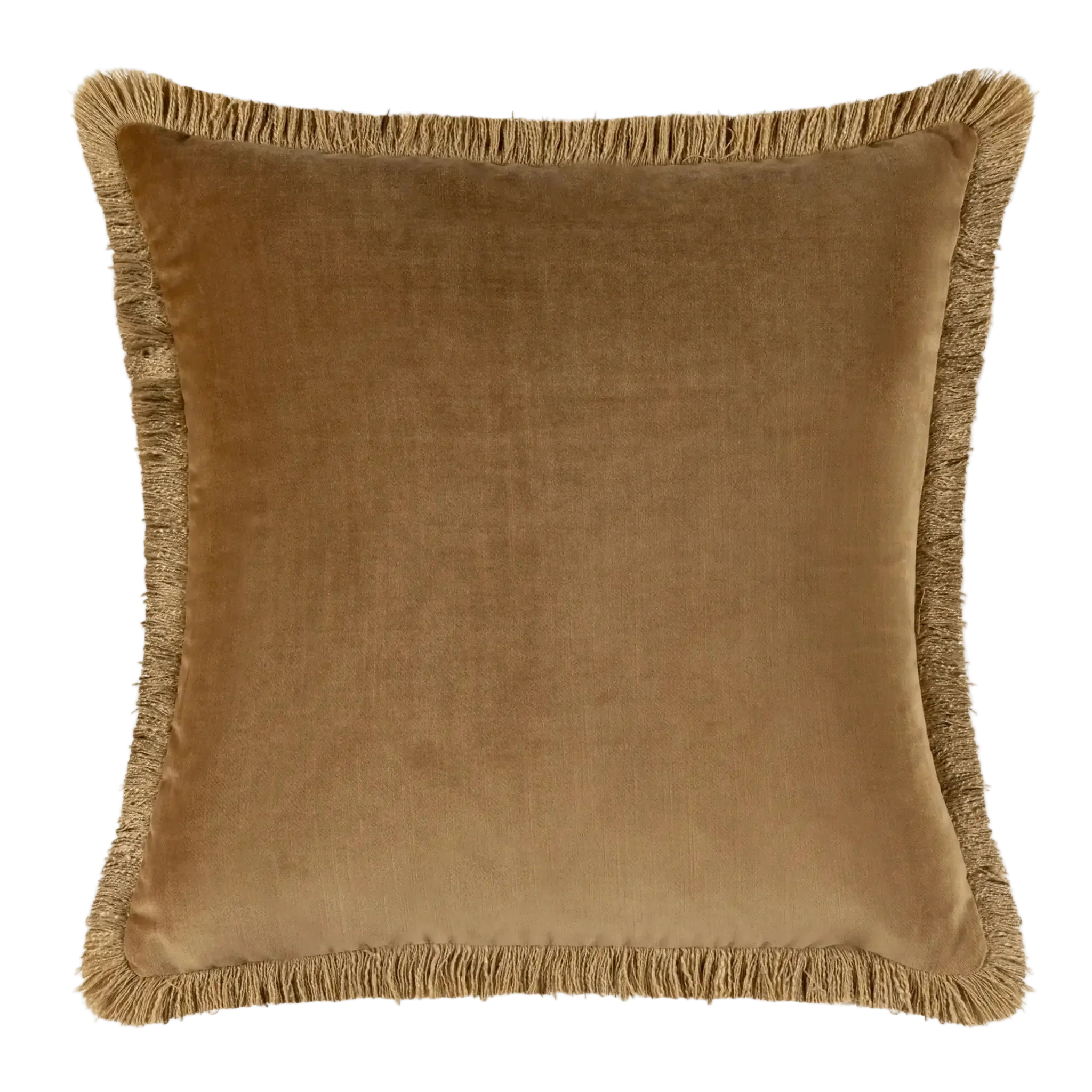 ELODIE VELVET FRINGE CUSHION by Scatter Box