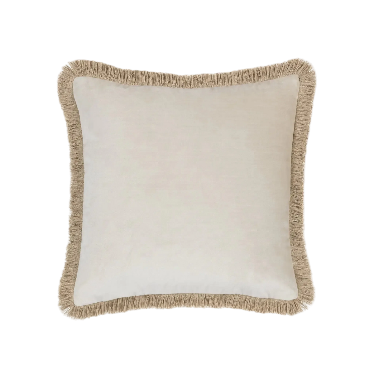 ELODIE VELVET FRINGE CUSHION by Scatter Box