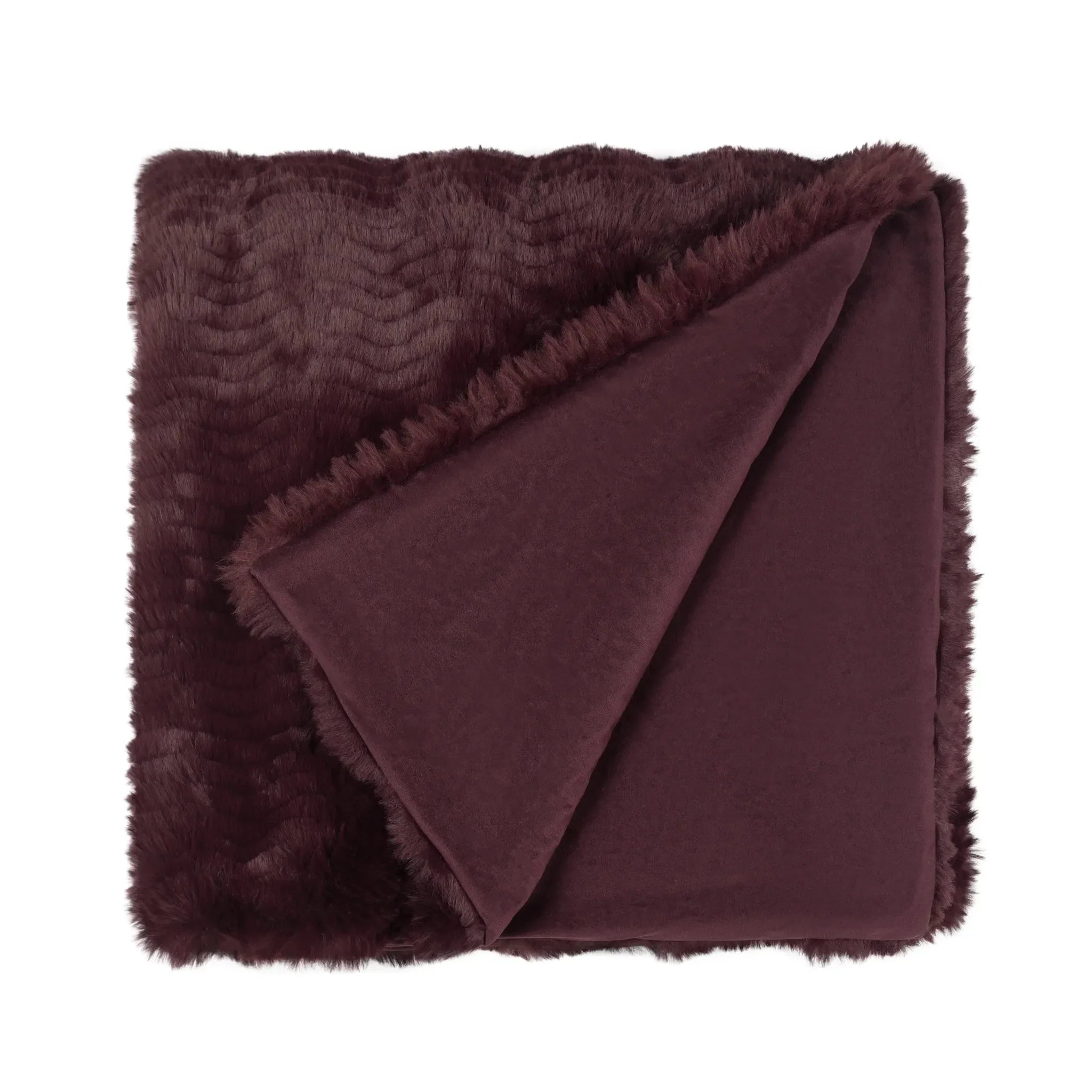 PRESLEY FAUX FUR THROW by Scatter Box