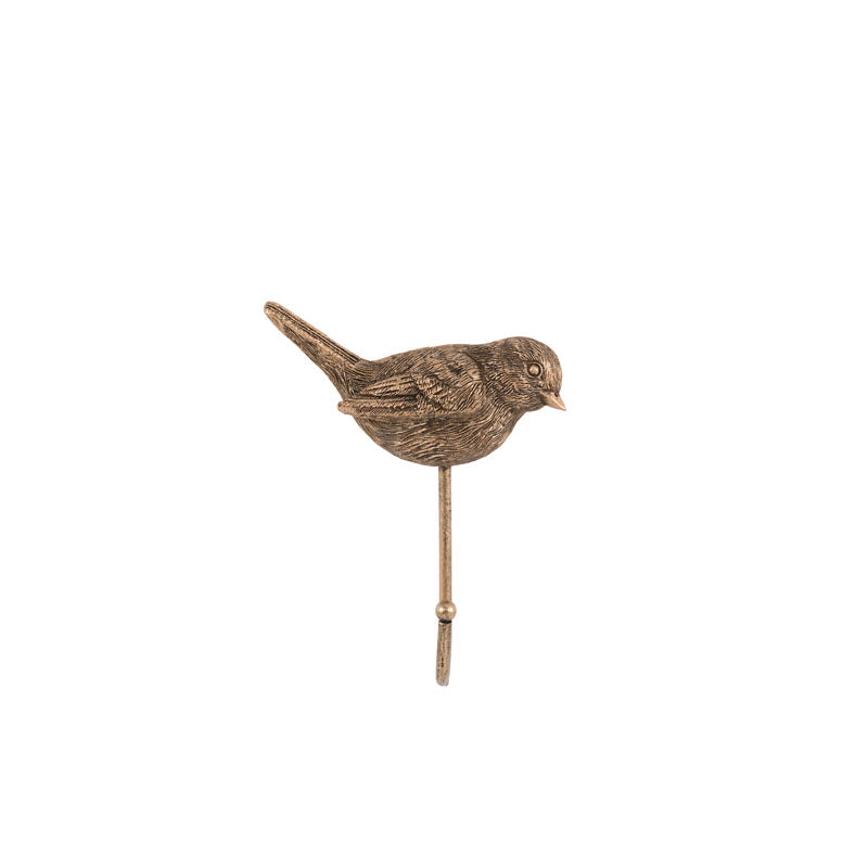 ANTIQUE BRONZE BIRD WALL HOOK Curated by simply Hazel | Gallery Direct