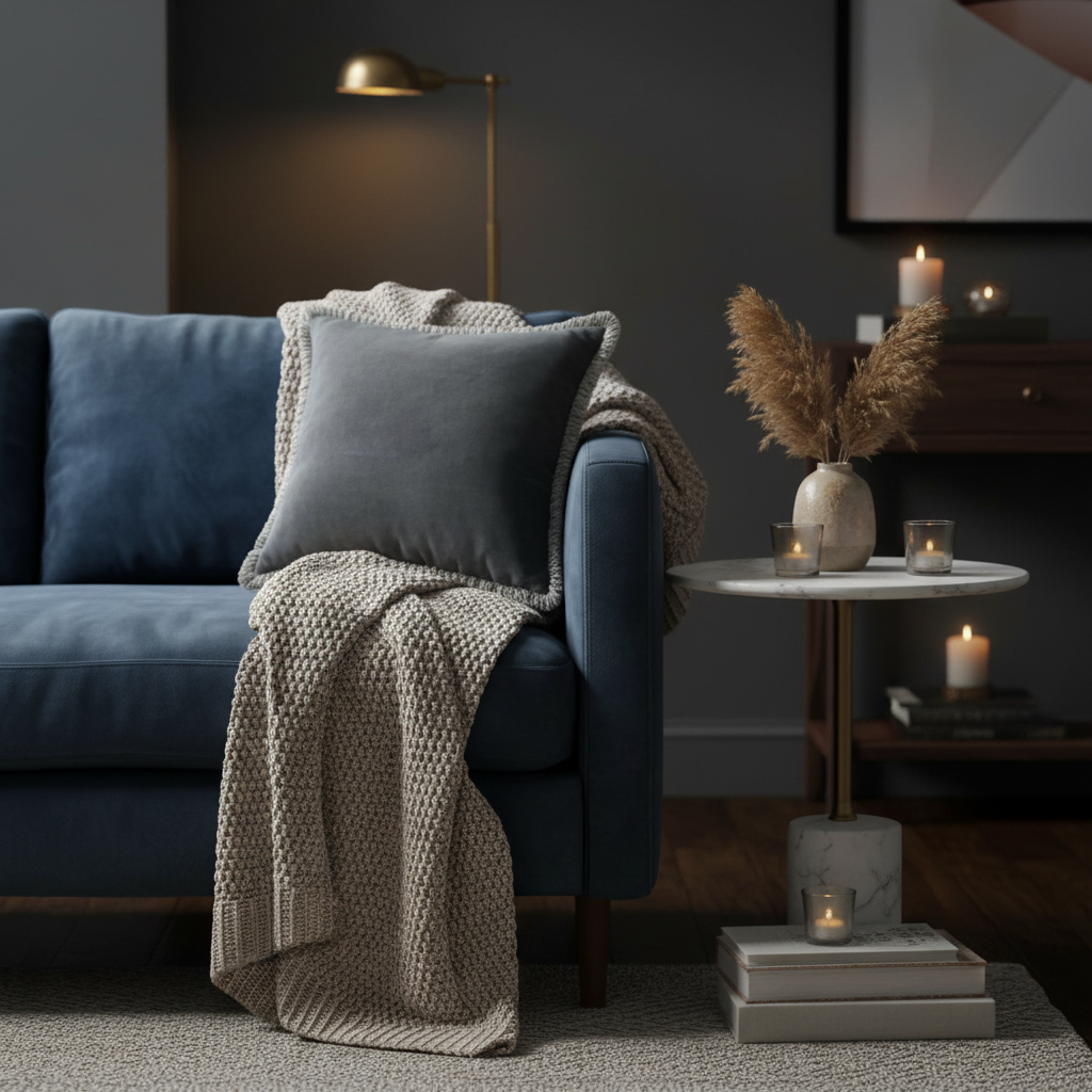 ELODIE VELVET FRINGE CUSHION by Scatter Box