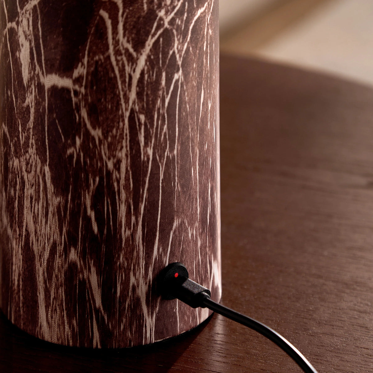 AUSTELL TABLE LAMP – ROSSO, ESPRESSO BROWN & SAND | Yard