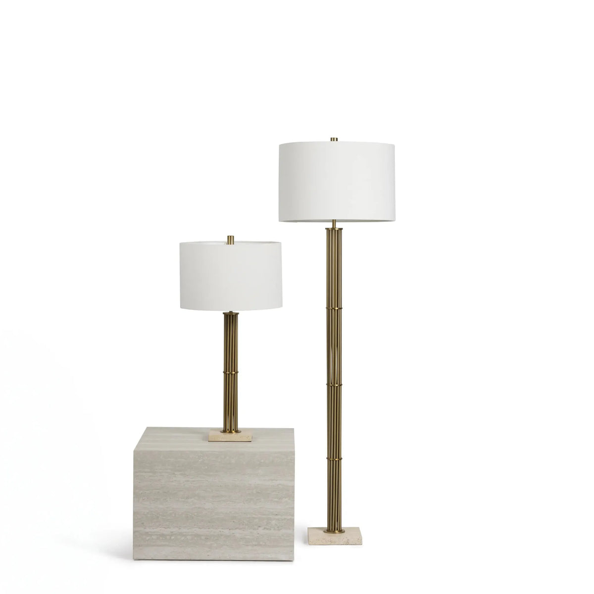 CARMEN TABLE & FLOOR LAMPS by Scatter Box