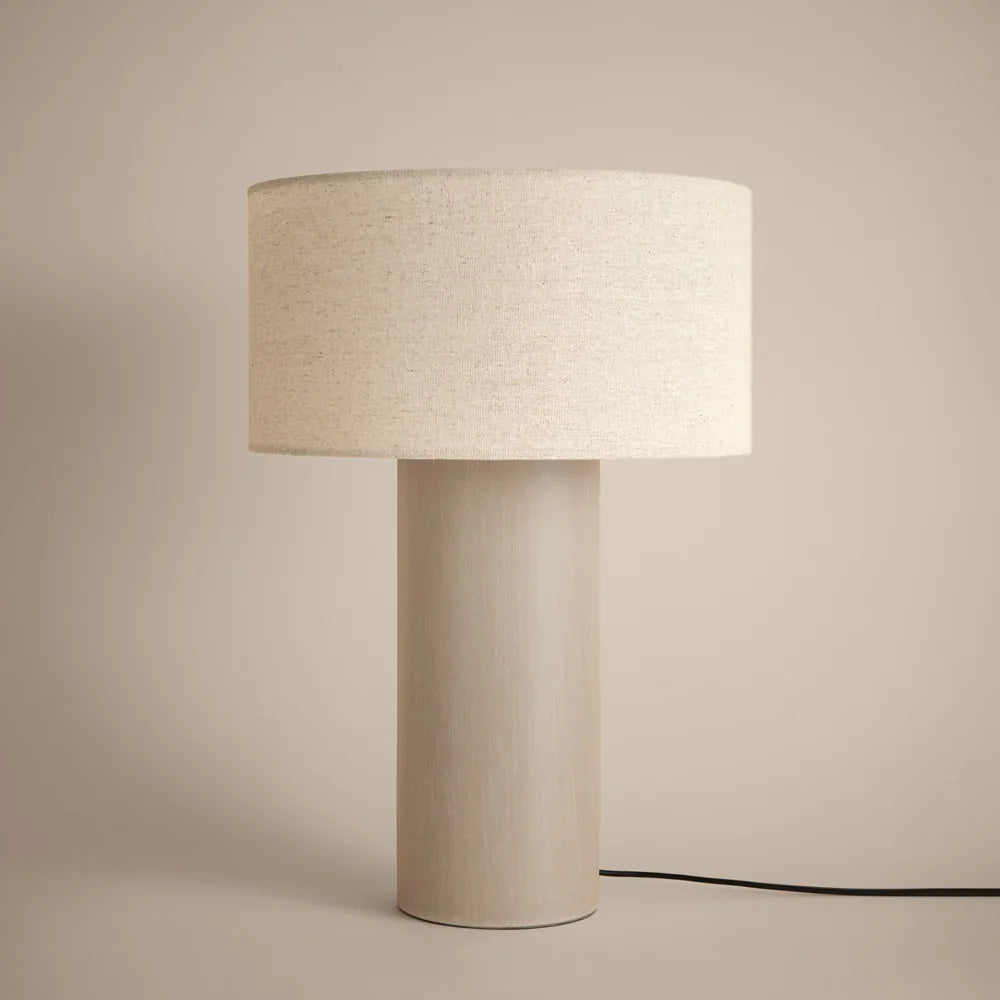 FINN TALL TABLE LAMP – AGED BRASS, ESPRESSO BROWN, OLIVE & SANDSTONE by Yard