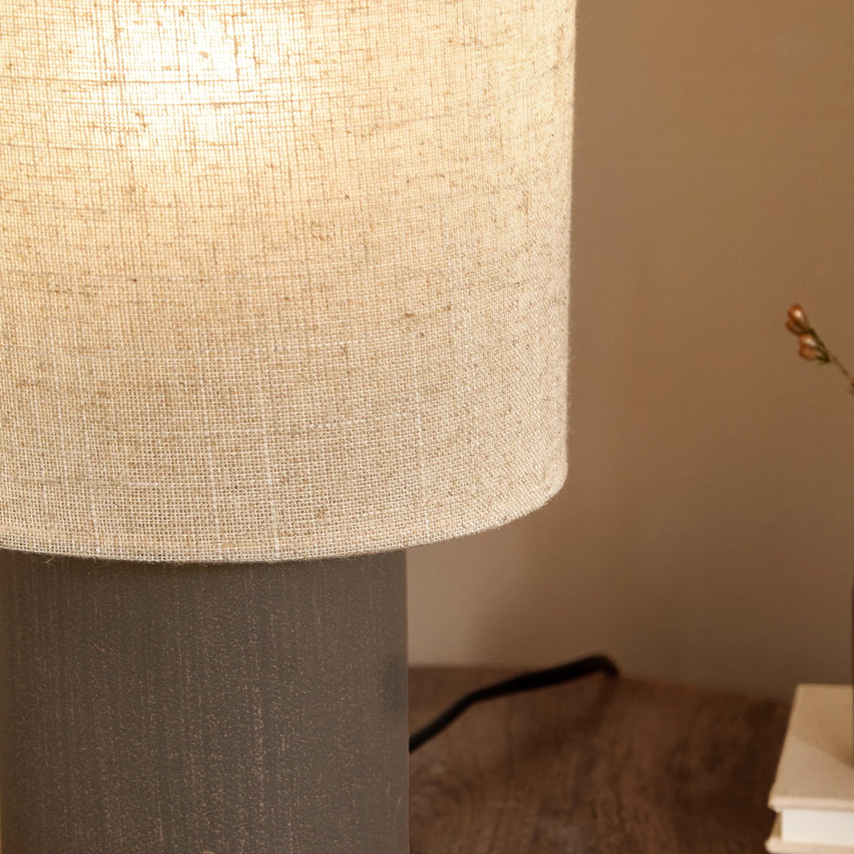 FINN TABLE LAMP – AGED BRASS, ESPRESSO BROWN, OLIVE &amp; SANDSTONE | YARD