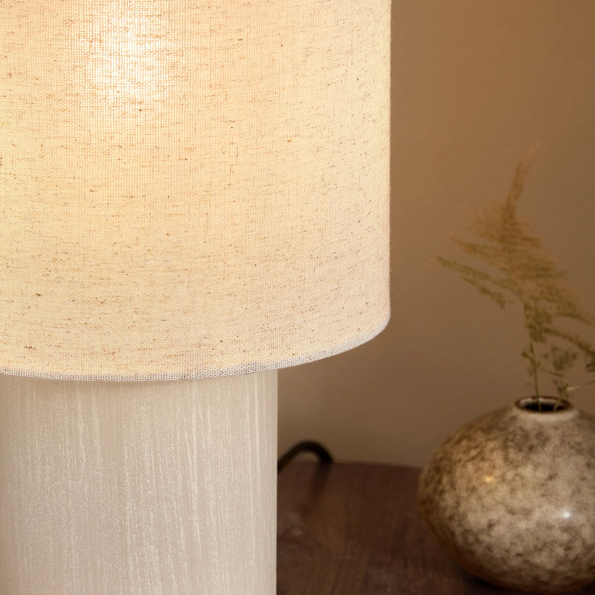 FINN TABLE LAMP – AGED BRASS, ESPRESSO BROWN, OLIVE &amp; SANDSTONE | YARD