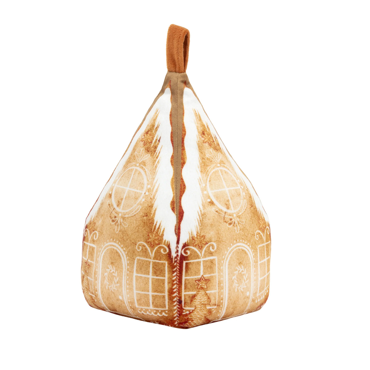 GRETEL VELVET DOOR STOP – GINGER by Furn