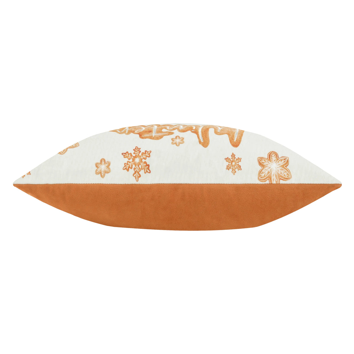 GRETEL WINTER WONDERLAND EMBROIDERED CUSHION – CLOUD DUST/GINGER by Furn