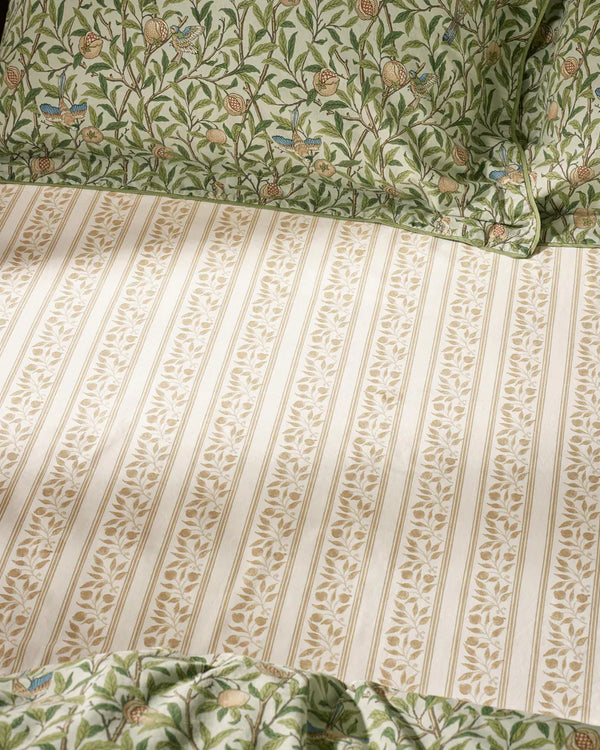 BIRD AND POMEGRANATE FITTED SHEET by William Morris at Home