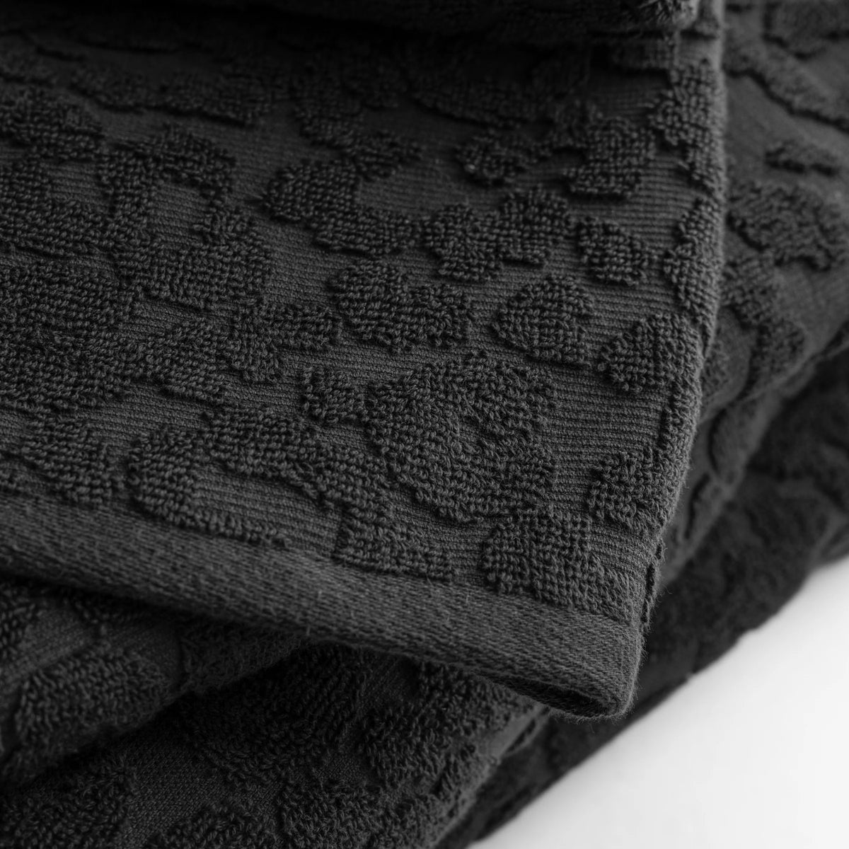 LEOPARD JACQUARD 100% COTTON TOWEL COLLECTION | Rockett St George
