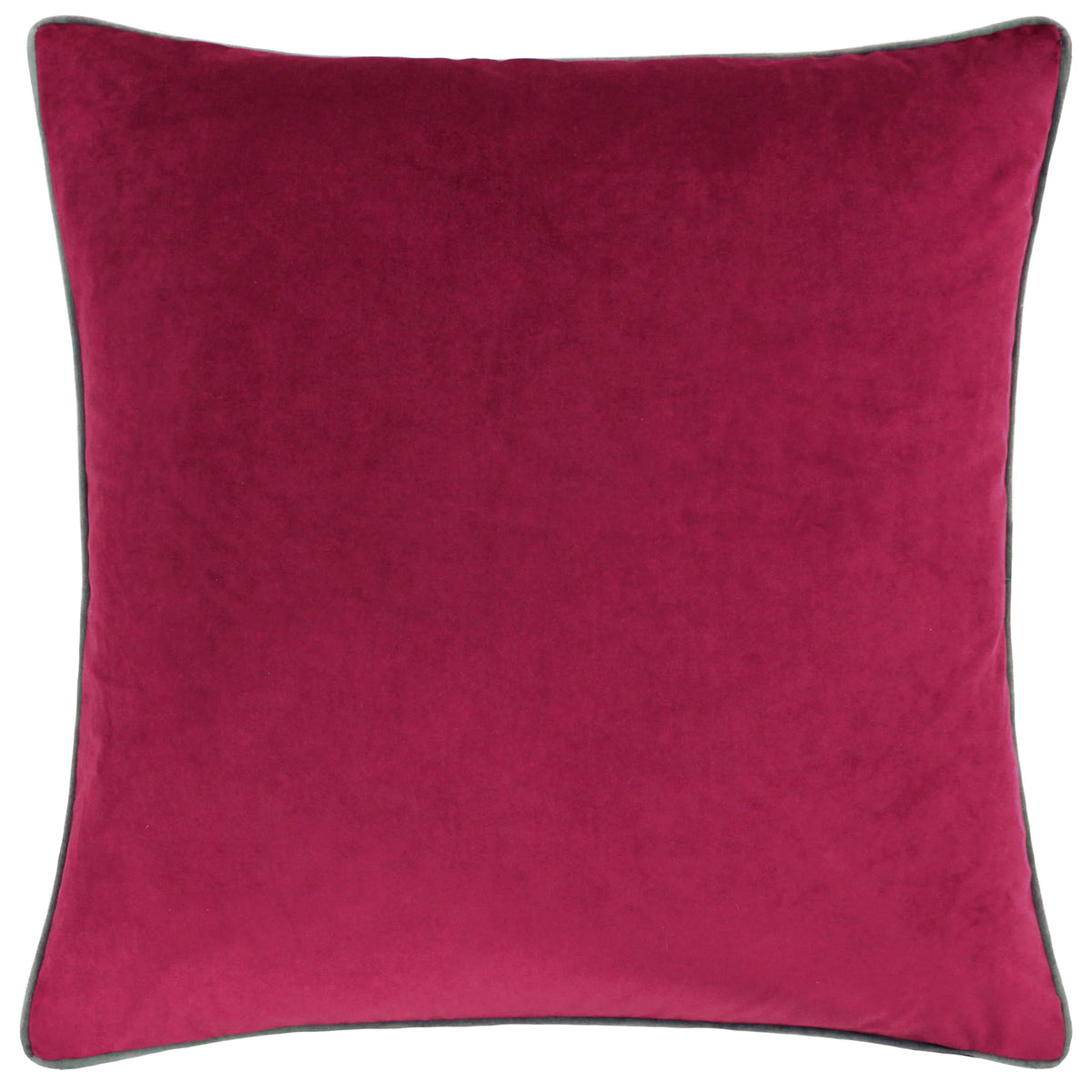 MERIDIAN VELVET FEATHER-FILLED CUSHION by Furn