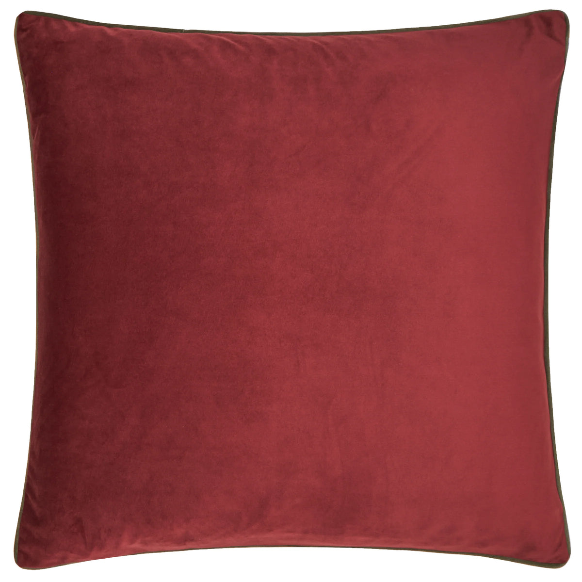 MERIDIAN VELVET FEATHER-FILLED CUSHION by Furn