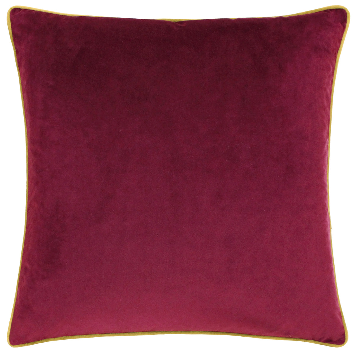 MERIDIAN VELVET FEATHER-FILLED CUSHION by Furn
