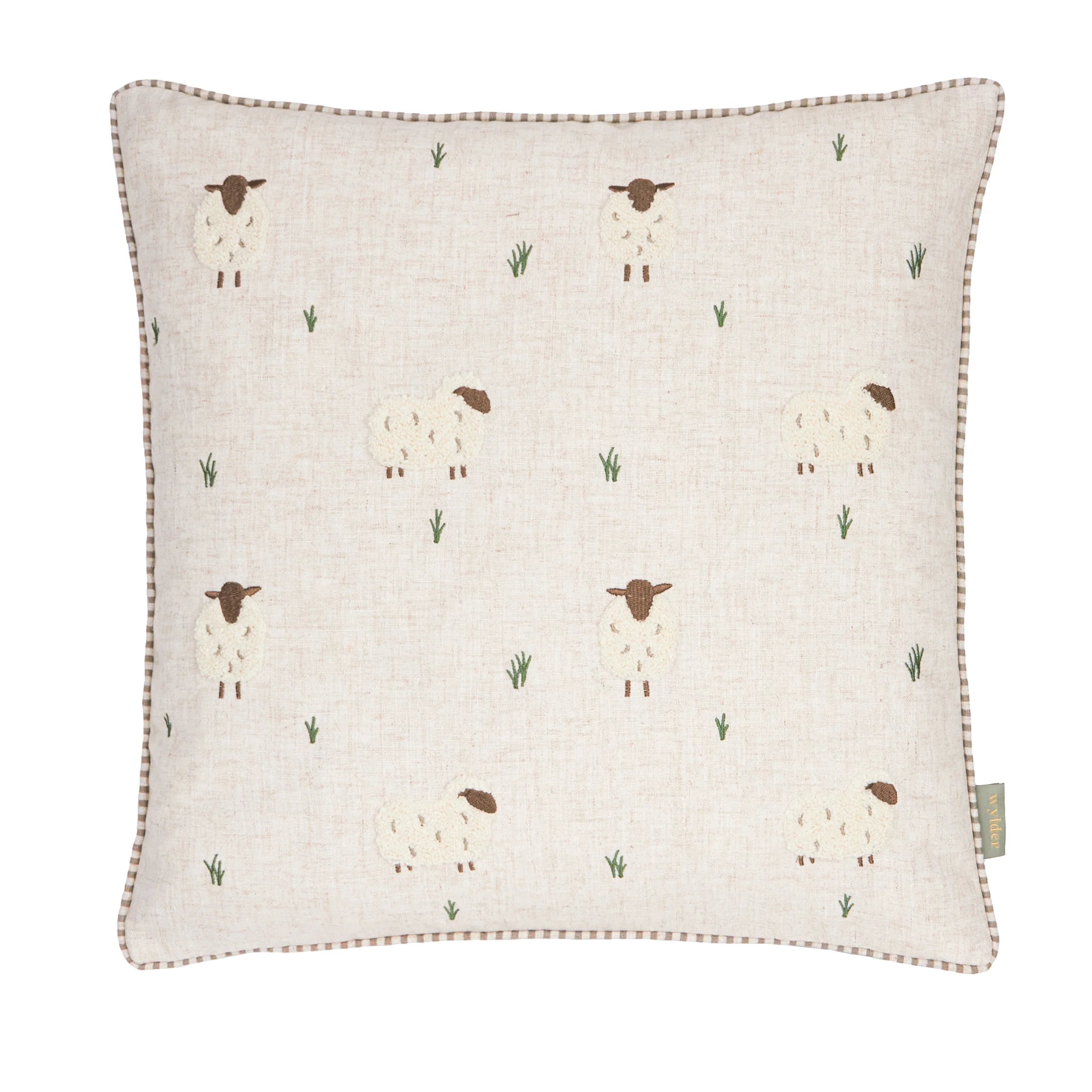 RAMBLE SHEEP TUFTED CUSHION Natural by Wylder