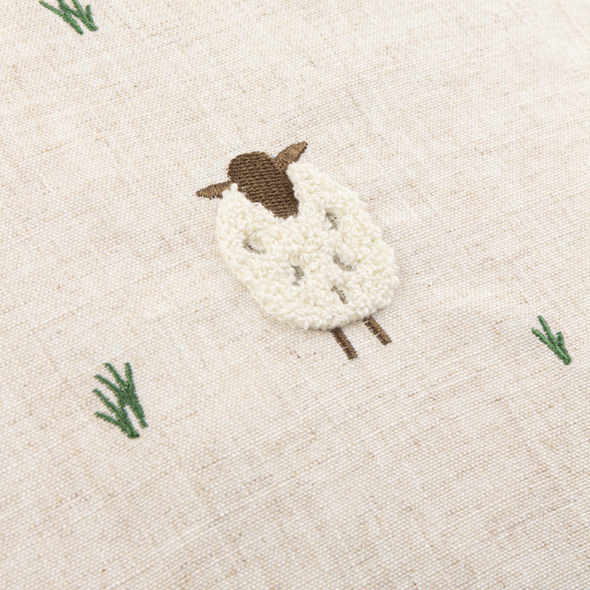 RAMBLE SHEEP TUFTED CUSHION Natural by Wylder