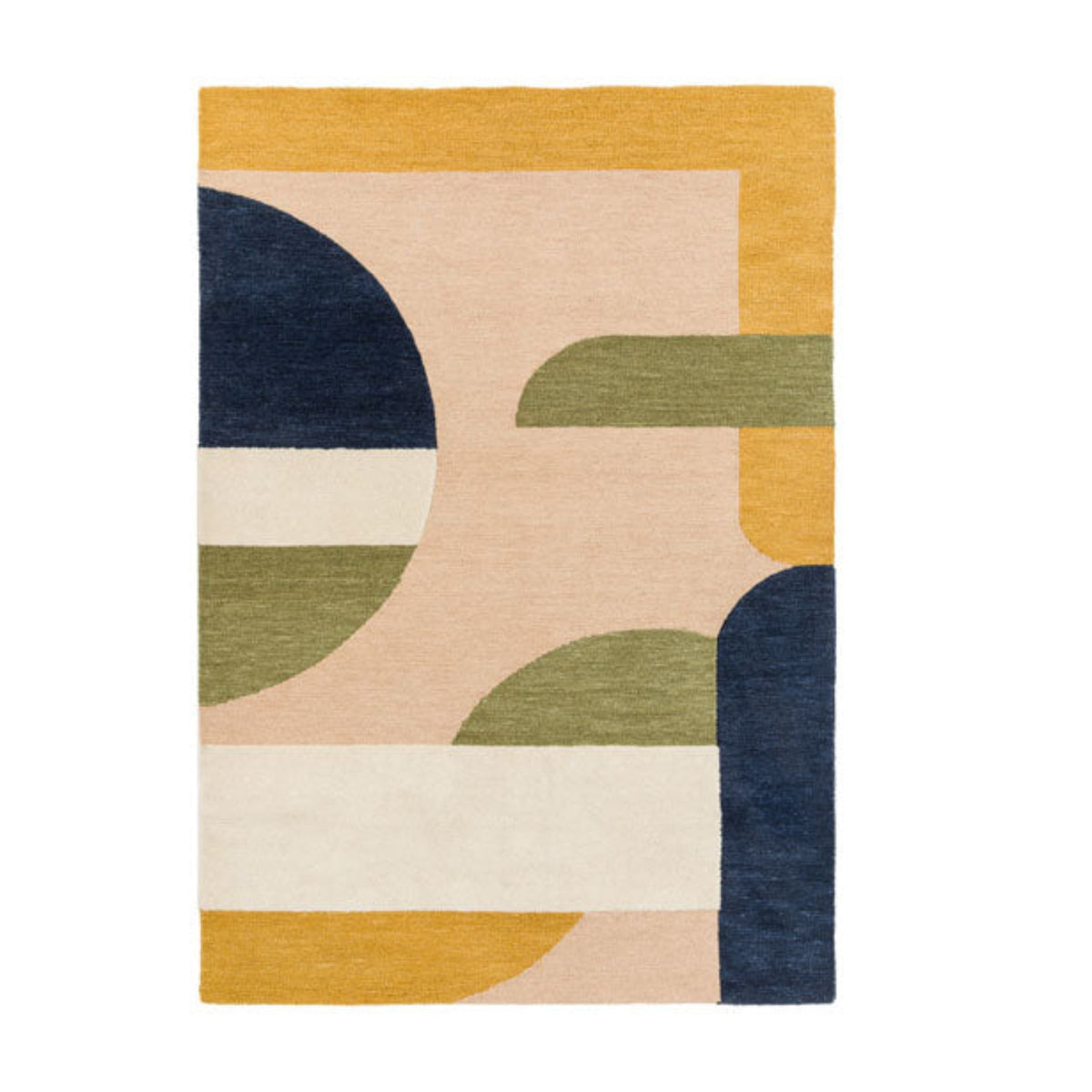 FULTON GEO WOOL BLEND RUG – MULTICOLOUR | Gallery