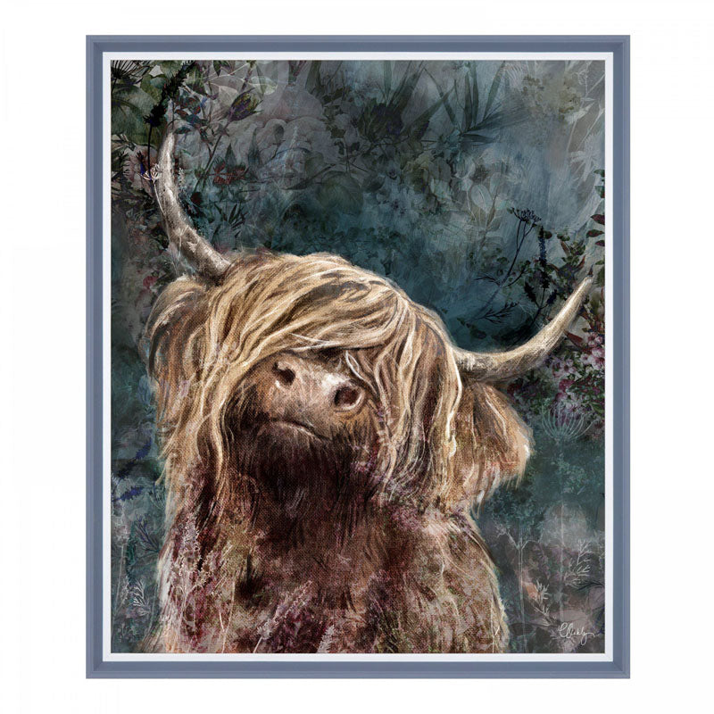 DOUGIE FRAMED CANVAS Curated by simply Hazel