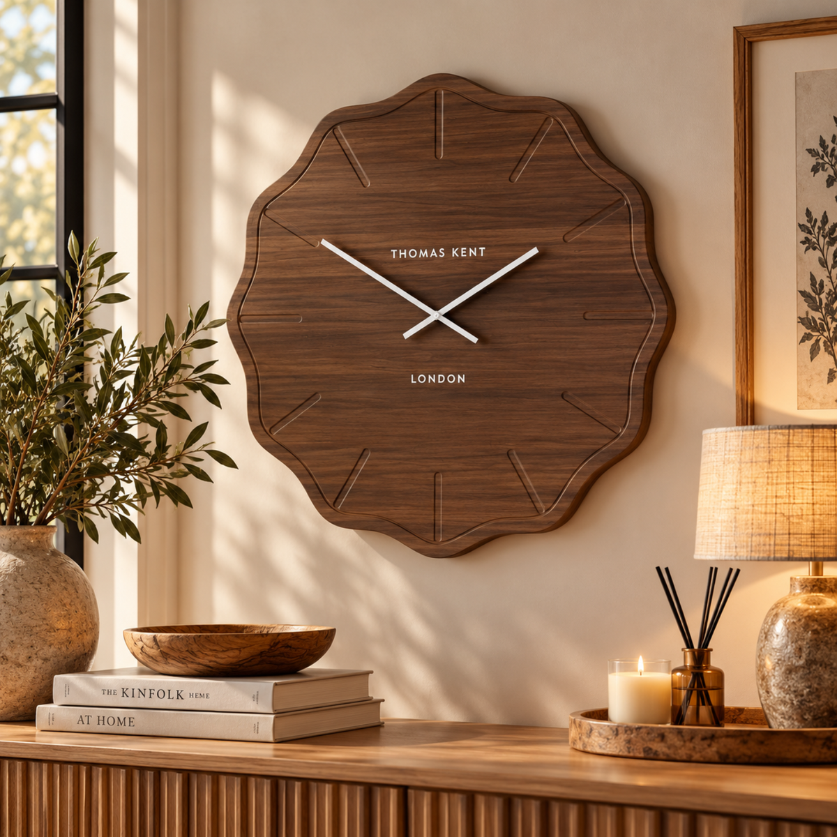 HARLEY WALL CLOCK – 71CM Curated by simply Hazel