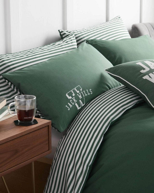 Ashley Wilde Bedspread Jack Wills Varsity Dark Green Bedding