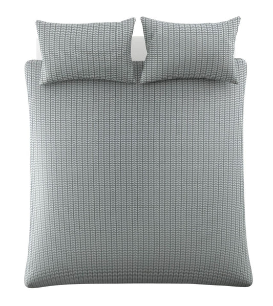 Ashley Wilde Interior Design Range Tiny Stem Grey Bedding by Orla Kiely