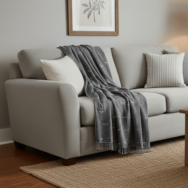 BEE GRANITE THROW by Sophie Allport