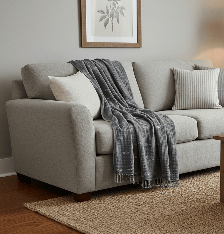 BEE GRANITE THROW by Sophie Allport