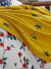 Ashley Wilde Throw Cath Kidston Honey Bee Yellow Throw (125cm x 150cm)