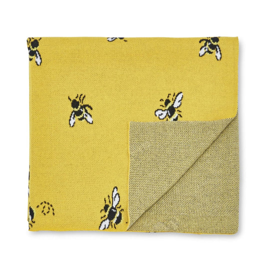 Ashley Wilde Throw Honey Bee Yellow Throw by Cath Kidston