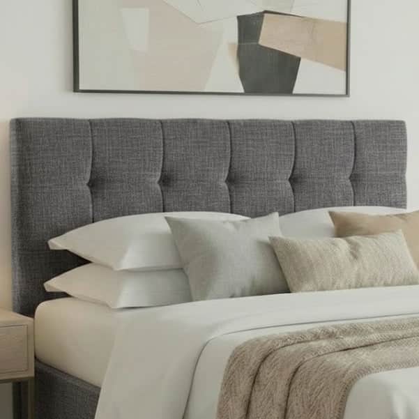 Aurora Aurora Headboard Single 3ft / Wool Shadow AURORA STANDARD MALAGA 27" HEADBOARD by Aurora