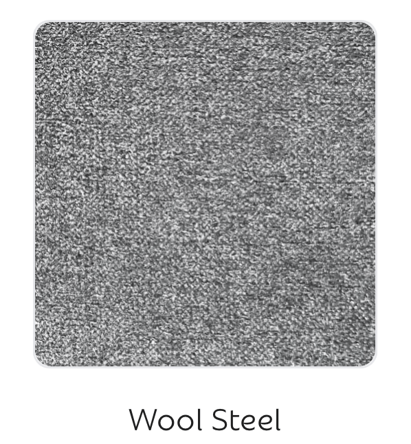 Aurora Aurora Headboard Single 3ft / Wool Steel AURORA STANDARD DIAMOND 27" HEADBOARD
by Aurora