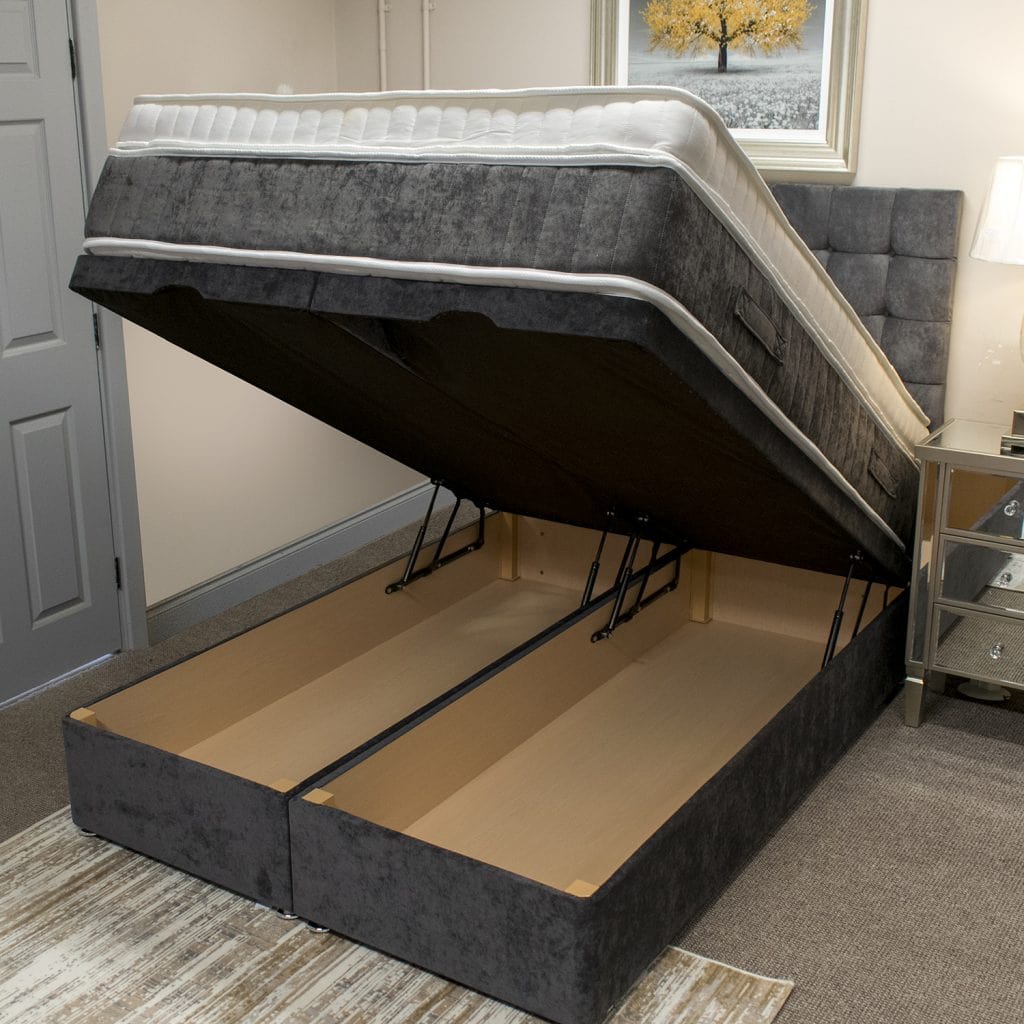 Aurora Bed Complete Aurora OTTOMAN BED base