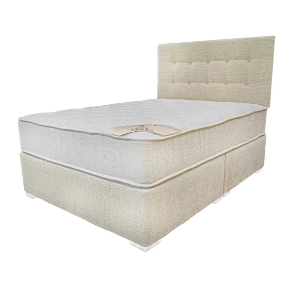 CORRIB MATTRESS & DIVAN BED SET MINK by Aurora Beds