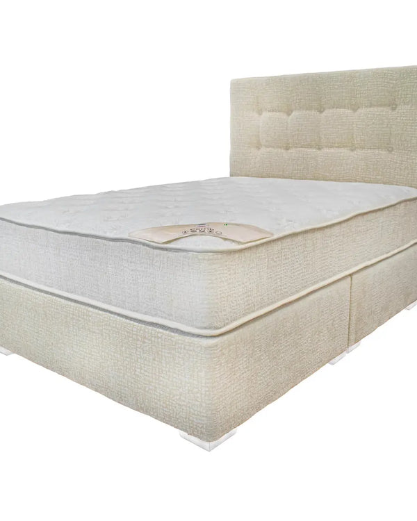 CORRIB MATTRESS & DIVAN BED SET MINK by Aurora Beds