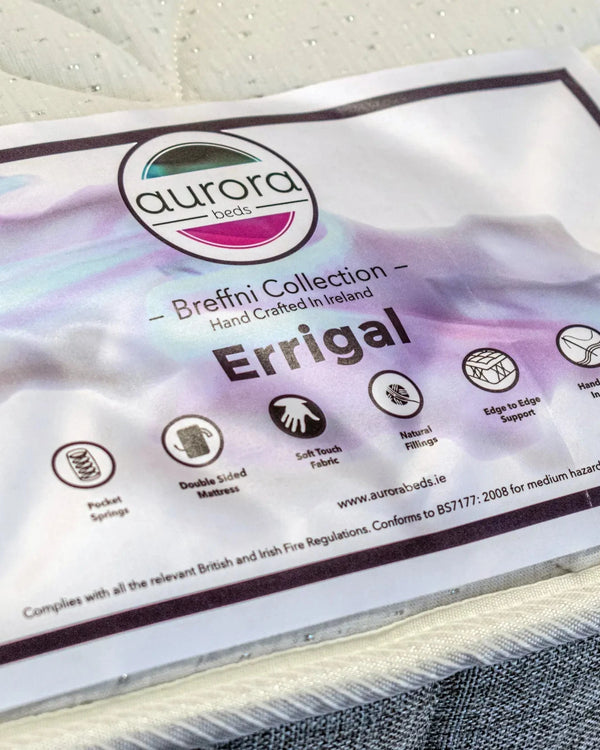 ERRIGAL IRISH MADE MATTRESS
by Aurora
