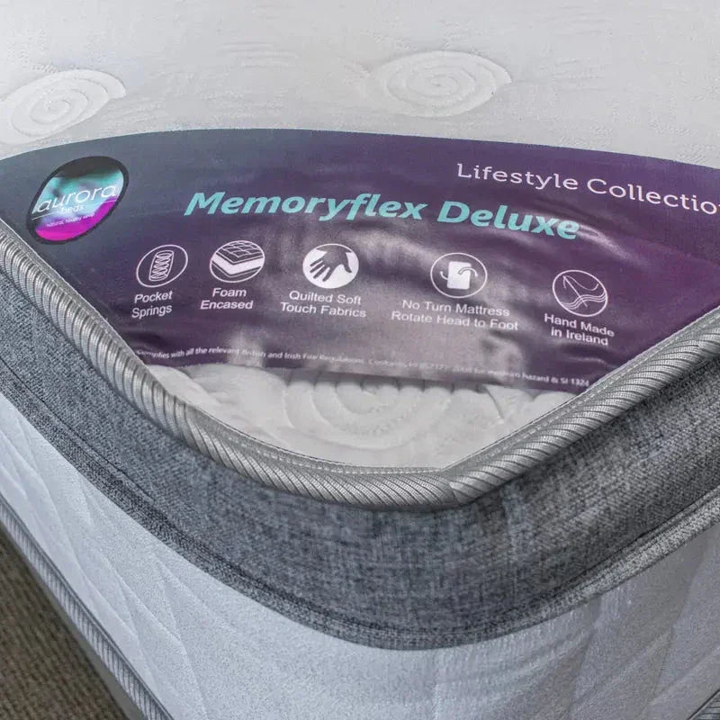 MEMORYFLEX DELUX IRISH MADE MATTRESS
by Aurora