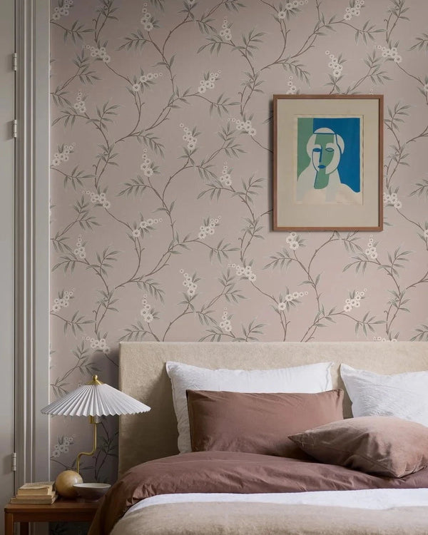 Floral Tree Pink – by Boråstapeter