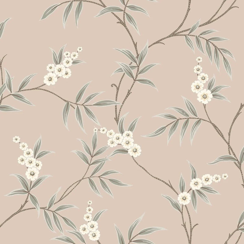 Floral Tree Pink – by Boråstapeter