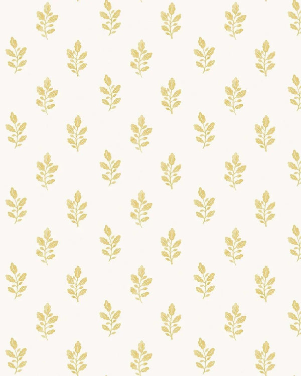 Little Oak Yellow – by Boråstapeter (10 metre roll)