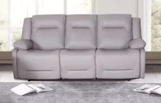 Brennans suite Sherwood 3 Seater Sofa – Full Leather in Taupe