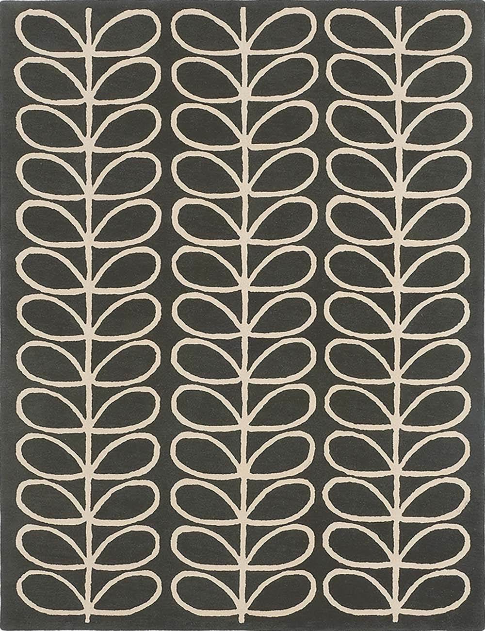 Brink & Campman Designer Rugs 120/180cm / LINEAR STEM SLATE ORLA KIELY -  Stem Rugs