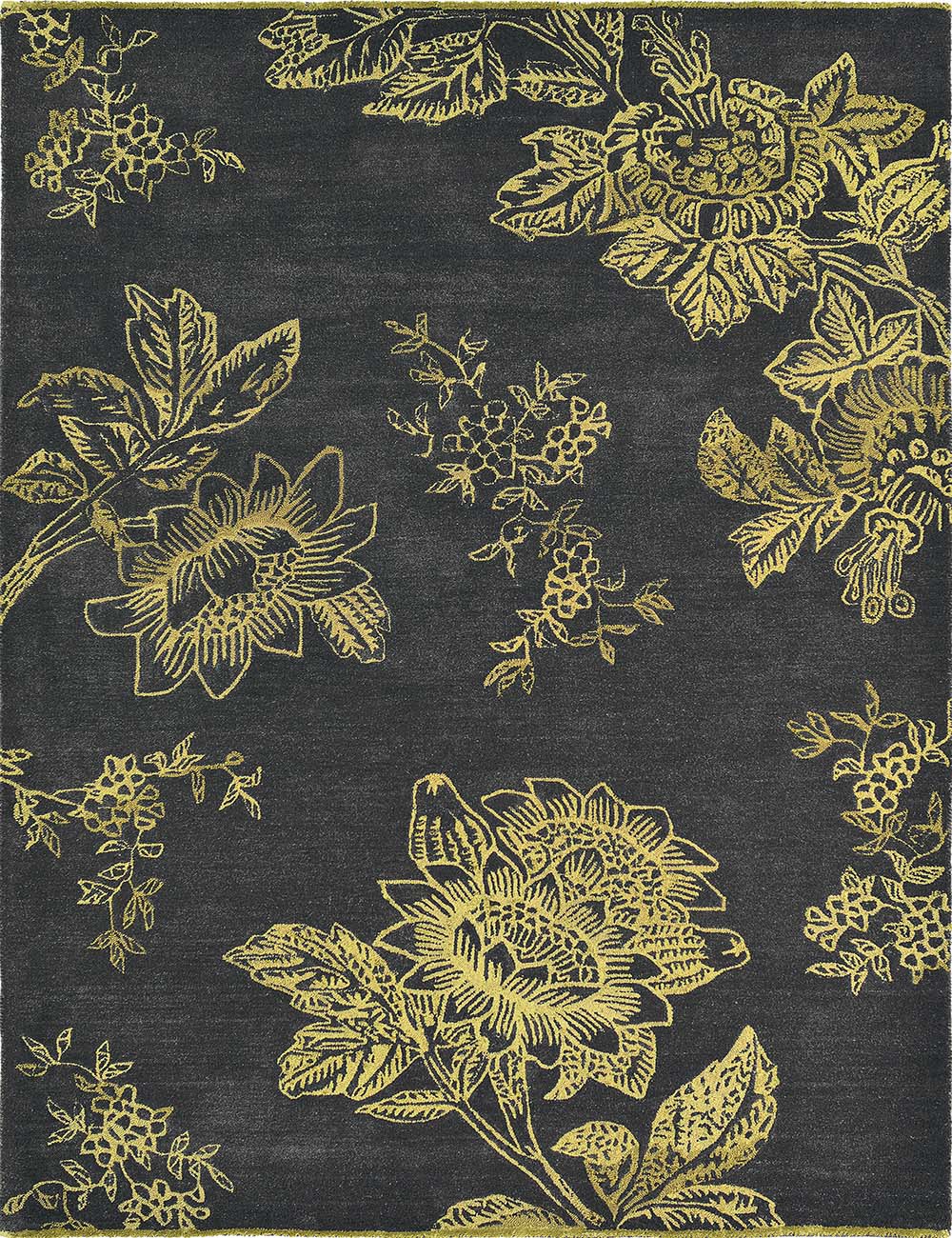 Brink & Campman Designer Rugs 120cm x 180cm / Charcoal WEDGWOOD -  Tonquin  (2 Colours)